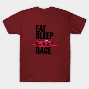 EAT SLEEP RACE SHIRT T-Shirt